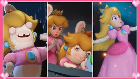 💗 Mario Rabbids Sparks Of Hope Peach And Rabbid Peach Showcase Moments 💗 Youtube