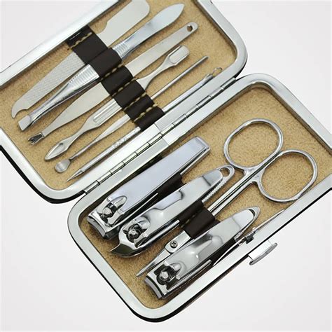 Pcs Set Professional Nail Cuticle Clippers Pedicure Manicure Cleaner