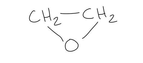 Epoxides Epoxyethane Or Ethylene Oxide Or Oxirane Street Names