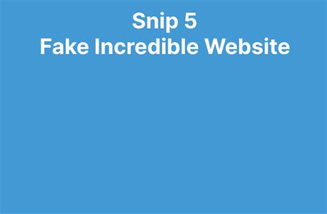 Scam Alert - Incredible Connection