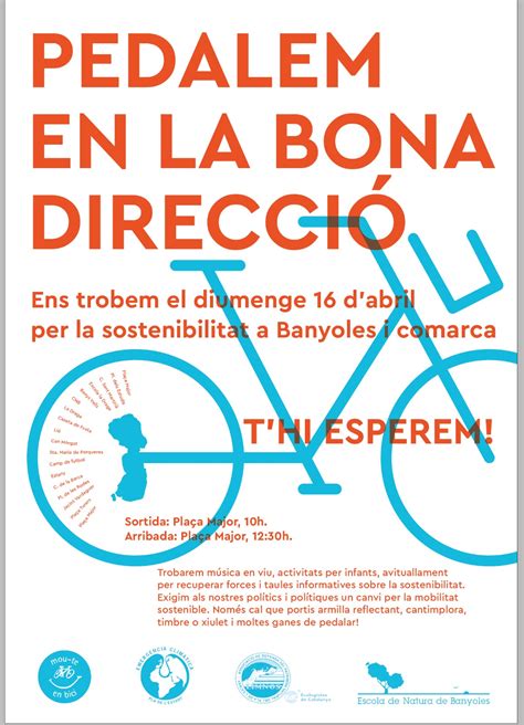 Bicicletada en la bona direcció Ecologistes de Catalunya