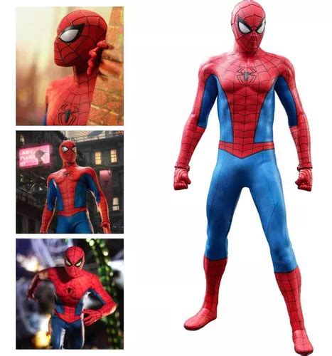 Hot Toys Spider man Classic Suit Homem Aranha Classico Ps4 Frete grátis
