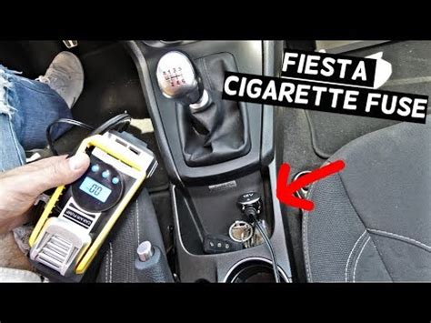 Où se trouve le fusible de l allume cigare dans la Ford Fiesta Ford