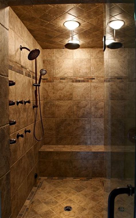 8 Tile Shower Wmultiple Shower Heads Ideas Multiple Shower Heads