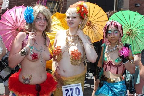 Coney Island Mermaid Parade Naked And Nude In Public Pictures