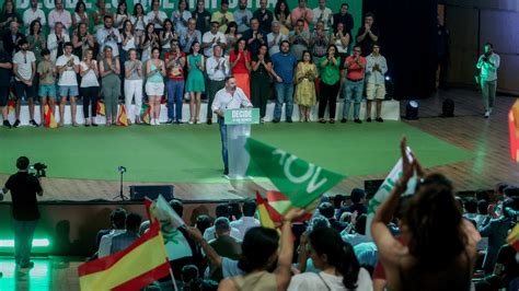 Abascal Se Compromete Ante Sus Votantes A Cambiar El Rumbo De Espa A