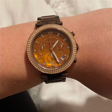 Michael Kors Accessories Michael Kors Womens Brown Watch Poshmark