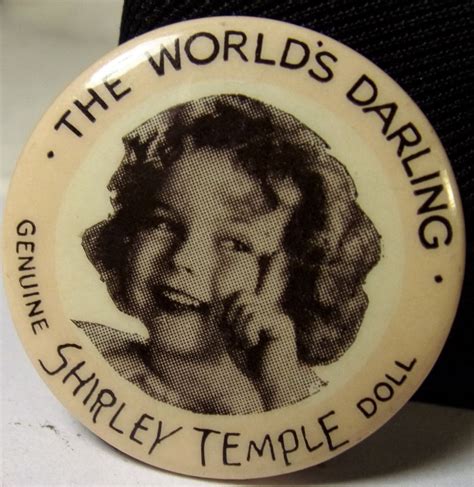 Authentic The World S Darling Genuine Shirley Temple Doll Pin Ideal