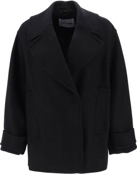 IVY OAK Ivy Oak Carly Double Breasted Peacoat ShopStyle Coats