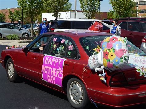 Moms Treated To Mothers Day Car Parade At Brightview Perry Hall