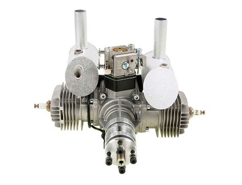 Бензиновый авиамодельный двигатель двухтактный DLE40 Twin Gas Engine ...