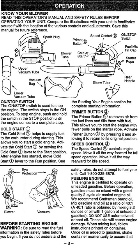 Craftsman User Manual Gas Blower Manuals And Guides L