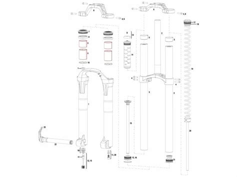 Le meilleur choix pour rester à la maison Rock shox Rock Shox Bagues