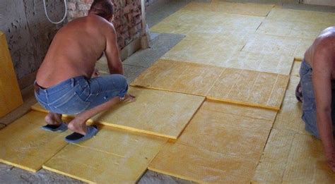 Утеплитель для пола по бетону под стяжку. Важные нюансы
