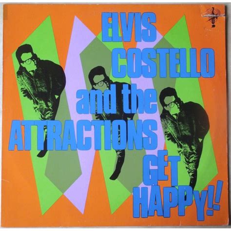 Elvis Costello The Attractions Get Happy Vinyl LP Album Discogs