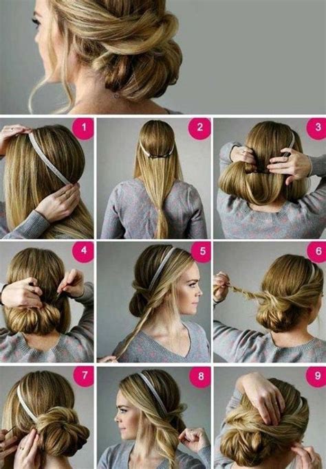 35 Instant Bun Tutorials For Last Minute Office Calls Outfitcafe Coiffure Facile Coiffure