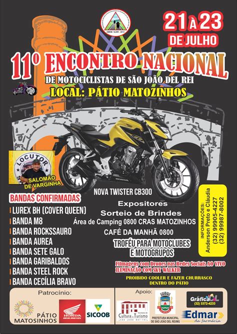 11º Encontro Nacional de Motociclistas de São João del Rei MG