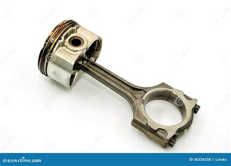 Piston From A Car Engine Stock Photo Image Of Iron 36336238