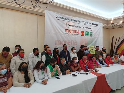 Presentan La Coalici N Juntos Hacemos Historia En Oaxaca Salom N