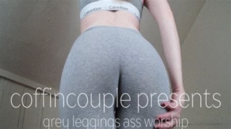 Worship My Ass In Grey Leggings Princess Wystri Clips4sale