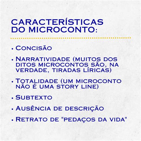 O Que É Microconto - Microconto: Você sabe o que é?