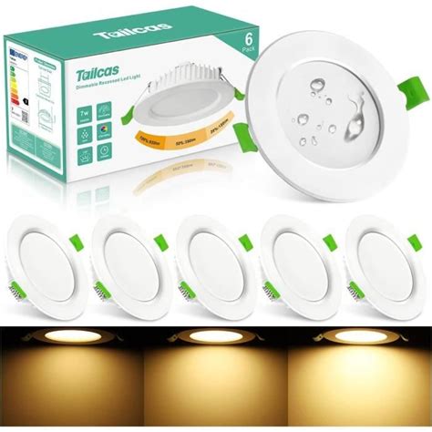 Spot Led Encastrable Dimmable Ip W Lm Mm Spot De Plafond Extra