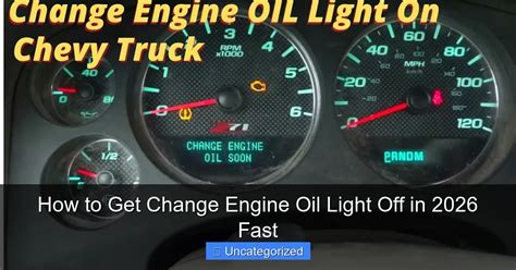 Silencing The Oil Change Alarm: 5 Stealth Techniques To Turn It Off