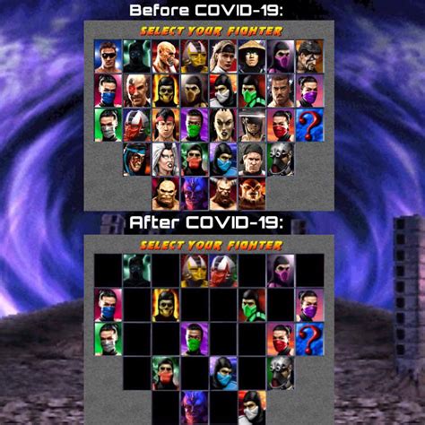 Mortal Kombat Trilogy Character Select