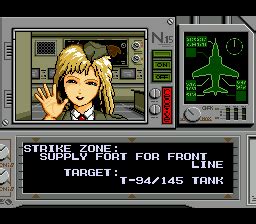 Screenshot Of Task Force Harrier EX Genesis 1991 MobyGames