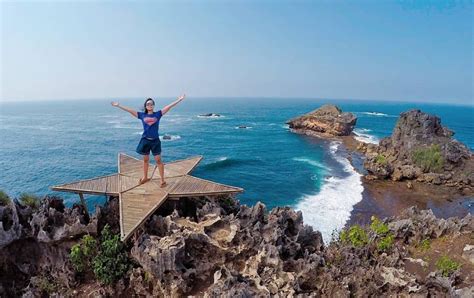 Update 2018 Lokasi Tiket Pantai Nglambor Pantai Di Jogja Yang Asik