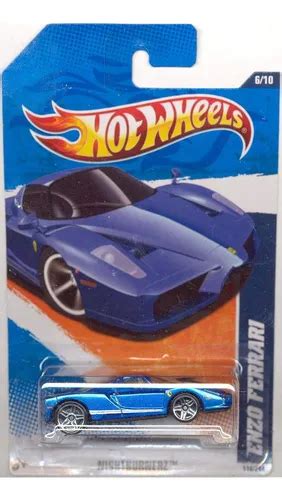 Hot Wheels Nightburnerz Enzo Ferrari Azul Escala Mercadolibre