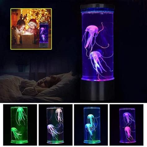 Lampe De Lave De M Duse Color E Led Avec T L Commande Et Effets De