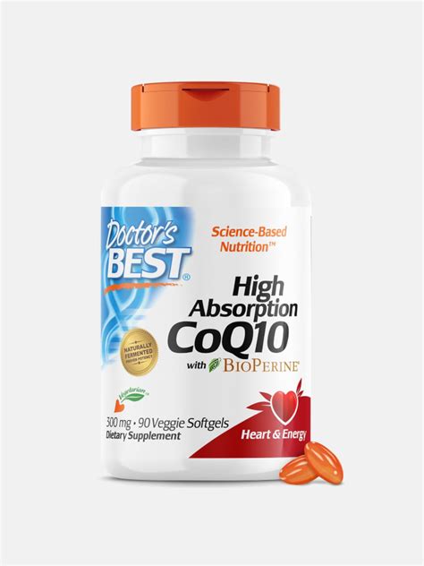 High Absorption Coq With Bioperine Mg Veggie Softgels