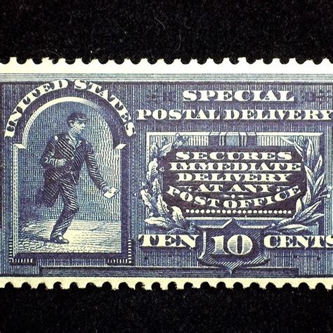 10 Cent Stamp Special Delivery Etsy