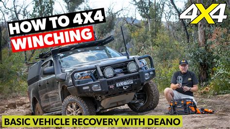 How To Perform A Basic Winch Recovery X Australia Youtube