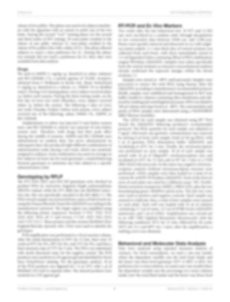 SOLUTION: Behavioral phenotyping of dopamine transporter knockout rats