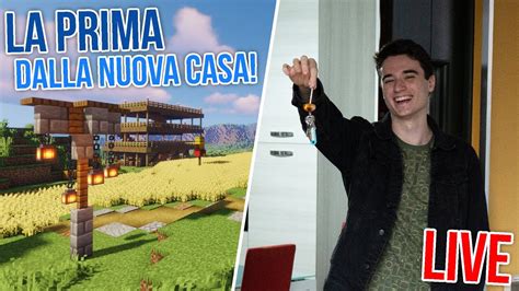 LIVE Super Ritorno Dalla NUOVA CASA A MILANO MINECRAFT VANILLA