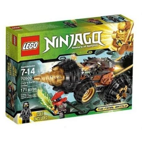 lego ninjago 70502 cole's earth driller |hellotoys.net