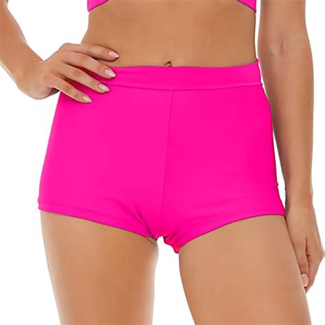 Wreesh Womens Swim Shorts Swim Shorts High Waisted Bathing Suit Bottoms