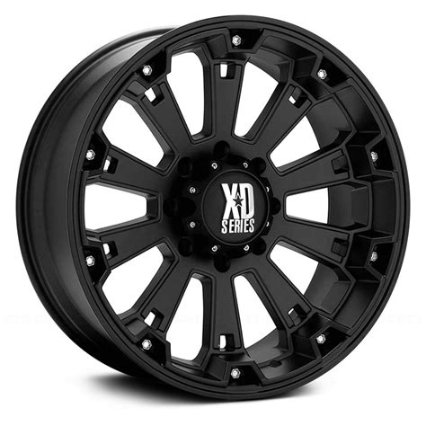 XD SERIES MISFIT Wheels Matte Black Rims