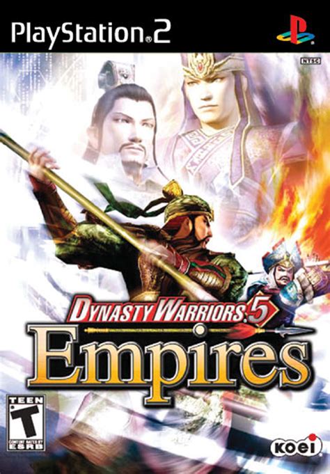 ps2 真 三国无双4 帝国 Shin Sangoku Musou 4 Empires 游戏下载 实体版包装 游戏封面