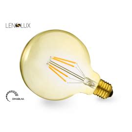 Led Sijalica Filament Dim G W E K Lm Amber Selectra Trade