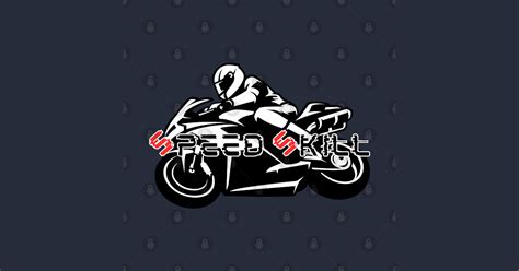 Speed Skill Cool Helmet Motor Bike Sticker Fast As Fuck T Shirt