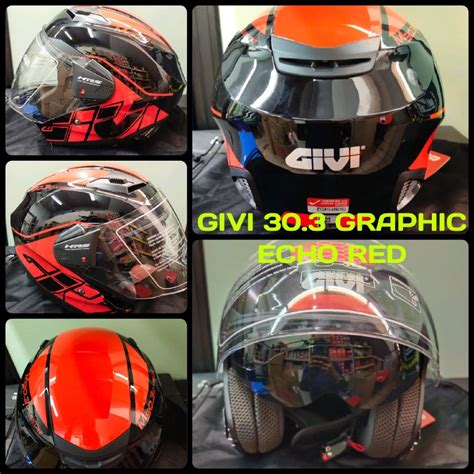 2022 New Model Givi Helmet M350 Open Face Helmet Givi Graphic Design