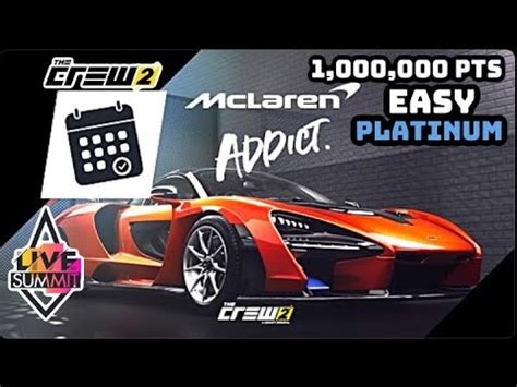 Mclaren Addict Live Summit Events Challenges Easy Platinum In The