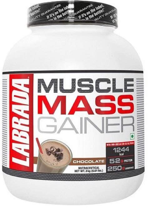 Labrada Muscle Mass Gainer Chocolate 3 Kg Non Prescription At Rs 2900 Jar In New Delhi