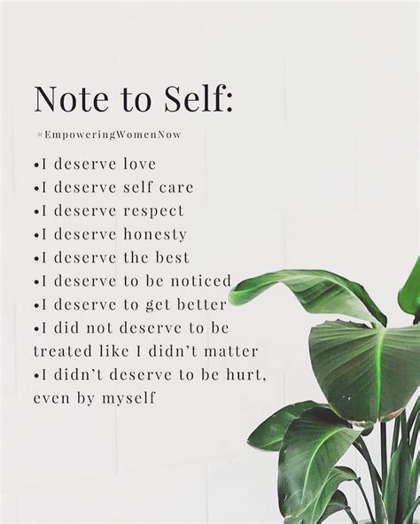 Note To Self For All Note To Self Being Used Quotes Love Affirmations