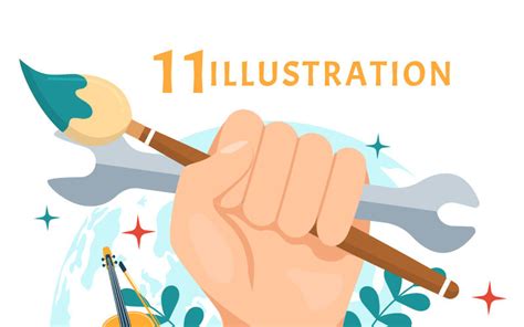 11 Ilustración del Día Mundial de las Habilidades de la Juventud