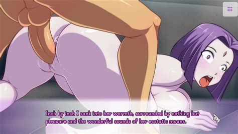 Waifu Hub S2 Adult Raven From Teen Titans Parody Hentai Game PornPlay Ep 3 First Time Anal