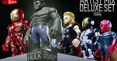 新品消息 Hot Toys復仇者聯盟 奧創紀元第二彈 Artist Mix Figures Designed by Touma Toys Zone D 玩具兄弟 Figures